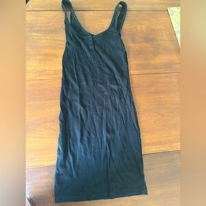 Zara Black Sheath Midi Dress for Cocktail Nights